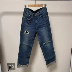 起毛デニム ストレートパンツ 新品