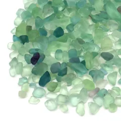 GOLD STONE グリーン パープル フローライト さざれ石 100g サイズ小 100g 蛍石 ほたるいし 天然石 パワーストーン 浄化グッズ ネイルパーツ 材料 レジンパーツ おうち時間