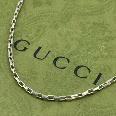 GUCCI ベネチアンチェーン 50cm チェーンのみ ネックレス 1137a