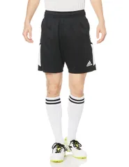 [アディダス] サッカー ショートパンツ コンディボ 22 トレーニングショーツ KMF93 メンズ ブラック/ホワイト(H21259) J/S [ブラック/ホワイト(H21259)] [S]