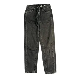 C404 ZARA Trafaluc denimwear ザラ ウーマン デニム ジーパン ジーンズ Ｇパン ブラック レディース EUR 34