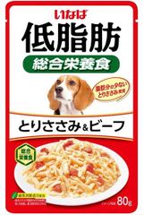いなば 犬用焼ささみ ビーフミックス10本入り×2個【期限2027.2
