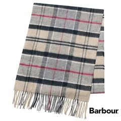 新品 バブアー Barbour マフラー メンズ レディース ストール タータンチェック 柄 USC0324 TN31