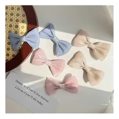 蝶結び ヘアクリップ 6個セット リボン 蝶結び ヘアピン レース リボン 髪飾り 可愛い ヘアピン 森ガール お姫様 蝶結び おしゃれ レース リボン付き ヘアアクセサリー 女の子 お茶会 結婚式 学園祭 文化祭 誕生日 子供 レディース