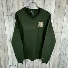 BACK CHANNEL バックチャンネル 日本製 Vネック スウェット スエット トレーナー メンズ L サイズ