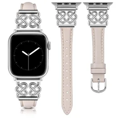 Apple Watchバンド 本革製 レディース 交換ベルト 38mm/40mm/41mm/42mm/44mm/45mm/46mm/49mm対応 おしゃれ 可愛い 長さ調整可能 柔らかい素材 Apple Watch Ultra 2/Series 10/9/8/