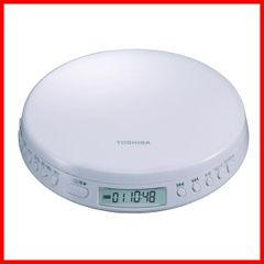 速度調整 ワンタッチサーチ ABリピート 乾電池併用 USB電源対応 MP3再生 語学学習向け TY-P10(W) カナルイヤホン付属 ポータブルCDプレーヤー TOSHIBA(東芝)