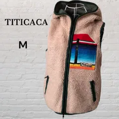 TITIKAKA　チチカカ　 プードルフリース　ベスト　フーディー　M