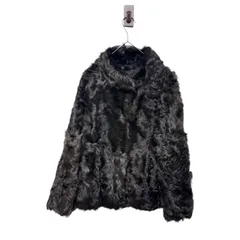 【一点物】BALLSEY ボールジィー レディース ラビットファー コート ブラウン 38サイズ B13