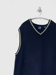 【GAP】90-00s ニットベスト L カットソー オールドギャップ OLDGAP ヴィンテージ 古着
