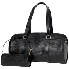 ルイ・ヴィトン Louis Vuitton スフロ 円筒型 手提げ M52222 M52862 ハンドバッグ エピ ノワール(ブラック) レディース 【中古】