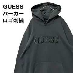 Guess　ゲス　スウェットパーカー　ロゴ刺繍　M