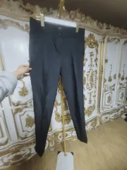 黒色 レディース スラックス ズボン