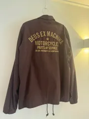 DEUS EX MACHINA デウスエクスマキナ プレミアム コーチジャケット XL (裏起毛)