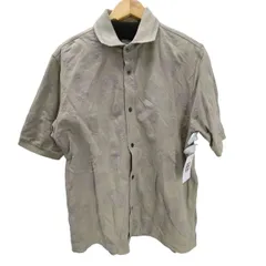 ポールスミス Paul Smith 25SS ペイズリー ジャカード オープンフロント ポロシャツ メンズ import：XL 