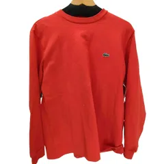 ラコステ LACOSTE 別注 EXCLUSIVE EDITION ロゴ ワッペン L/S Tシャツ メンズ  FR:3
