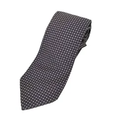 ディオール Dior エディ期 ドット柄 シルク ネクタイ メンズ 表記無 