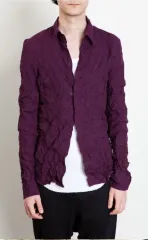 Kazuyuki kumagai attachment クリンクル シャツ 2