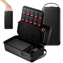 Switch 2用収納ケース【令和7年新登場】Nintendo Switch 2用 キャリングケース EVAハードシェル スイッチ2本体と周辺機器をまとめて収納 スイッチ2本体/Joy-Con2/10枚ゲームカード/電源アダプタ/ケーブル/イヤホンなど全部 0