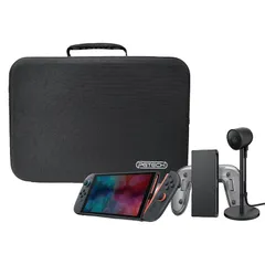 For Nintendo Switch 2 対応 収納ケース 【新登場-超大容量】Switch 2用 収納バッグ 携帯用トラベルバッグ EVAハードシェル 大容量収納ボックス ゲームカード20枚収納 全面保護 衝撃吸収 摩耗防止 擦り傷防止 落下防止 人間 1