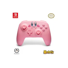 【任天堂ライセンス商品】PowerA パワーエー ワイヤレスコントローラー for Nintendo Switch - 星のカービィ ほおばり【国内正規品 2年】NSGP0348JP-01 0