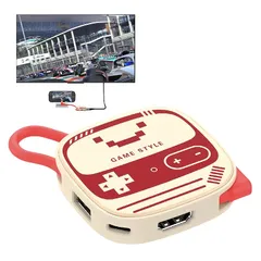 Switch 2用ドック【2025年新型3in1多機能】HDMI 変換アダプター PD100W 急速充電 Type-c充電器（HDMI 4K 60Hz/USB 3.0/PD100W) Switch & Switch 有機EL用ドック テレビ接続出力 5Gb 1