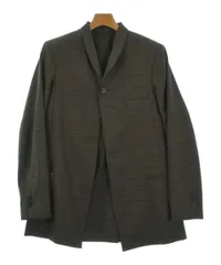 【正規品】STUDIO NICHOLSON テーラードジャケット ブラウン STUDIO NICHOLSON/スタジオニコルソン】20AW DOUBLE LAPEL MACCOAT