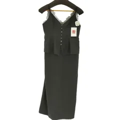 ジャスグリッティー JUSGLITTY ペプラムキャミジャンスカ レディース JPN：1 