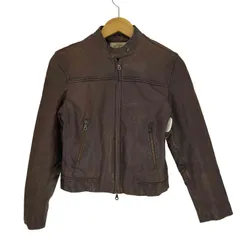 2025年最新】ARMANI JEANS レディース レザージャケット・ライダースの