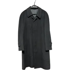 Z1609 Valentino Rudy カシミヤ100% チェスターコート ロングコート 冠婚葬祭 ブラック 黒 記名あり