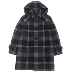 【極美品】 ブラックレーベルクレストブリッジ パーカー ダッフルコート 10th ANNIVERSARY】エアリーメルトンダッフルコート（コート）｜BLACK