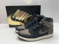 01w-5611 ナイキ NIKE  Air Jordan 1 Retro High OG DZ5485-020 28.5cm BLACK/METALLIC GOLD-PALOMINO エア ジョーダン 1 レトロ ハイ  スニーカー  【中古品】