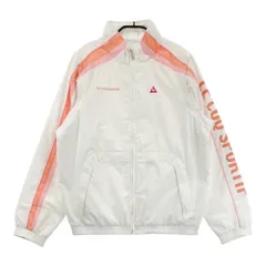 サイズ：M LE COQ GOLF ルコックゴルフ  2WAY 長袖ジップ中綿ジャケット  ホワイト系 [240101533766] ゴルフウェア レディース ストスト