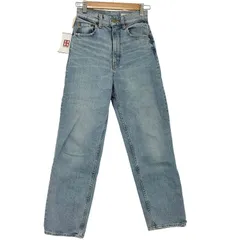 マウジー moussy PLAIN JEANS STRAIGHT プレーンジーンズ ストレート デニムパンツ レディース US：24 