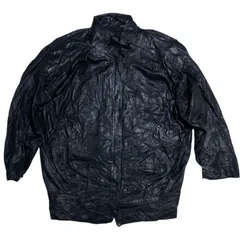 レザージャケット ライダース 革ジャン ブラック アウター ペレ ニューヨーク ミラノ ヴィンテージ メンズ 古着 長袖