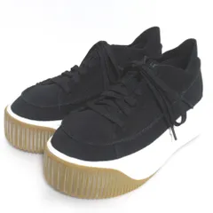 未使用 UGG アグ W EZ-DUZZIT LACE ローカット 厚底 スニーカー シューズ 1152717 サイズUS9 26cm ブラック レディース 古着 中古 USED