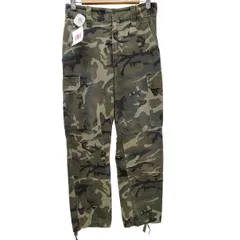 ユーロミリタリー Euro military EPジップ スペイン軍 カモ柄カーゴパンツ メンズ 表記無 