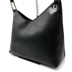 【良品】 GUCCI グッチ ハンドバッグ トートバッグ ワンショルダーバッグ レザー 革 ブラック 黒色 バンブー ユニセックス 男女兼用 メンズ レディース