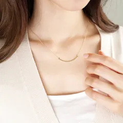 ティファニー ネックレス TIFFANY 【tiffany-Tスマイル】 ペンダント スモール イエローゴールド 35189459 【お取り寄せ】のサムネイル