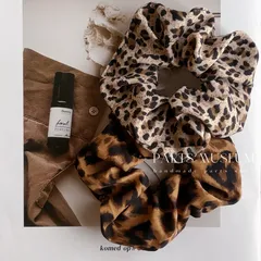 パミュセレクト♡ヘアアクセサリー/シュシュ/ヘアゴム/レオパードは必需品♡‼︎ノベルティとしても〜1個95円