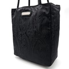 ETRO エトロ ペイズリー柄 ブラックトートバッグ ブラック 肩掛け 美品