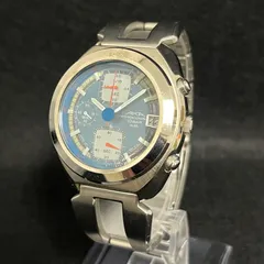 【稼働品】 SEIKO ALBA AKA V657-6030 クロノグラフ クォーツ 腕時計 セイコー 電池交換済み 動作確認済み