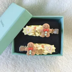 💛 New 💛 ジンジャーマンクッキー X'mas仕様 ホイップデコクリーム ヘアピン