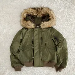 moussy military N2B flight bomber jacket 短丈　ファー　y2k