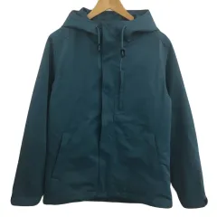 アーバンリサーチ URBAN RESEARCH ジャケット マウンテンパーカー ベスト ライナー ジップアップ 無地 フード ナイロン 長袖 L 緑 黒 グリーン ブラックのサムネイル
