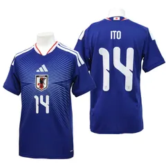 アディダス サッカー日本代表 2026 ホーム レプリカ ユニフォーム  背番号14 伊東純也 JAPAN  26SS(DAZ45 伊東純也)、伊東純也(14)