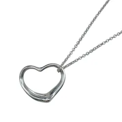 ティファニー TIFFANY＆CO オープンハートネックレス シルバー  SV925 ジュエリー