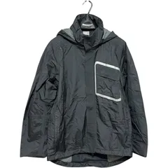 Z1608Nike ナイロンジャケット ジャンパー ナイキ ブラック 黒 メンズM アウター