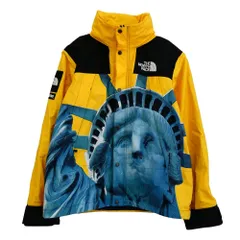 Supreme シュプリーム 19AW NP61902I The North Face Statue of Liberty Mountain Jacket スタチュー オブ リバティ マウンテンジャケット イエロー系 ブルー系 M【中古】