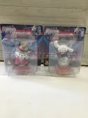 【P2-88】◇ Happyくじ Sanrio characters DISCO フィギュア賞 2点セット　ポチャッコ シナモロール